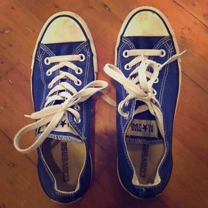 Royal Blue Converse All Star Sneakers